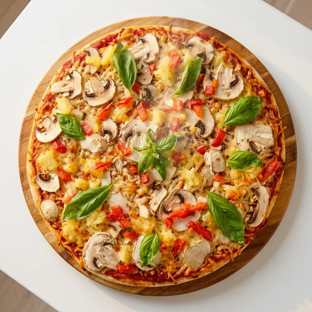 Gluten-free pizza at Avatara Food Truck in Calgary NW